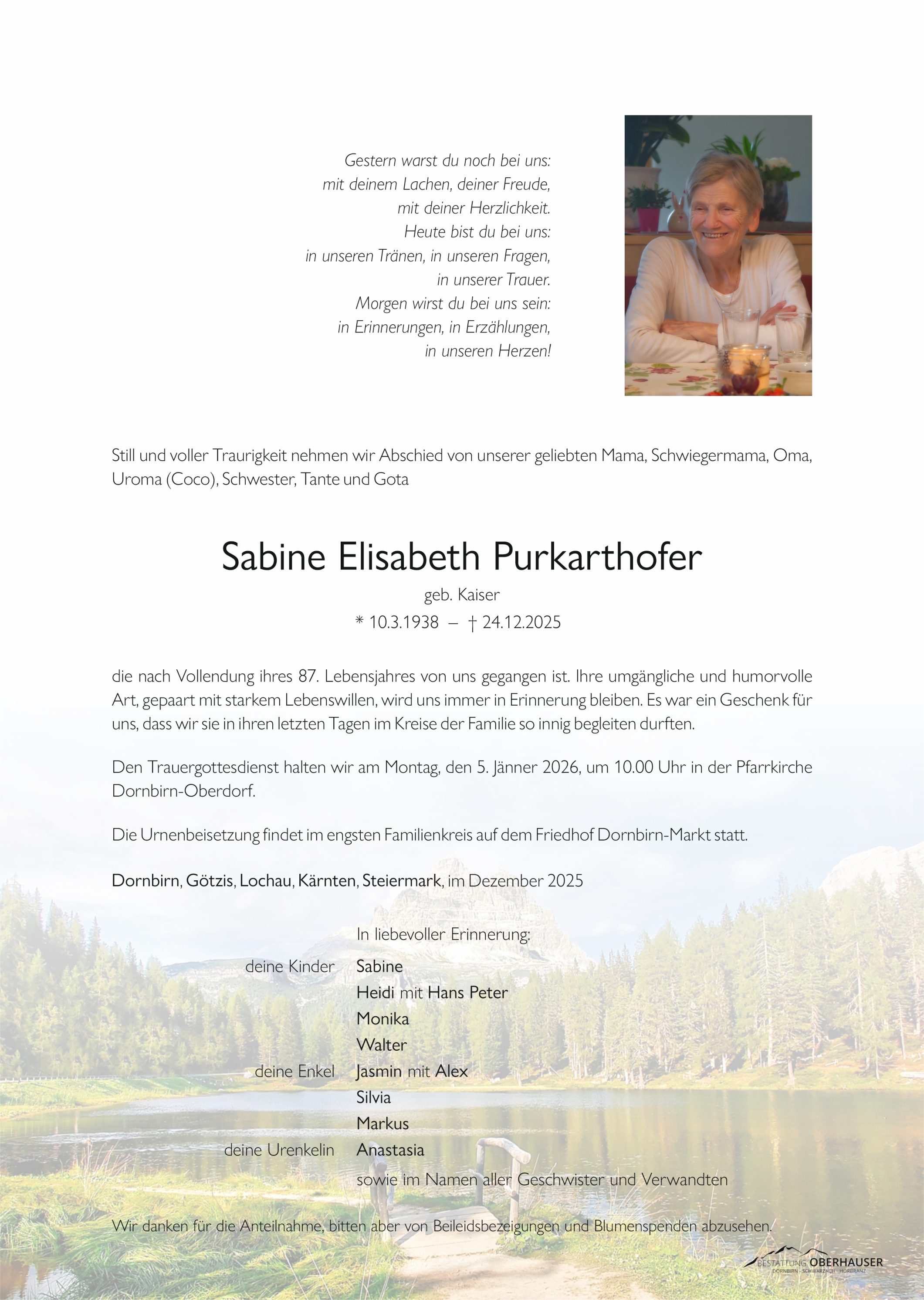Sabine Elisabeth Purkarthofer